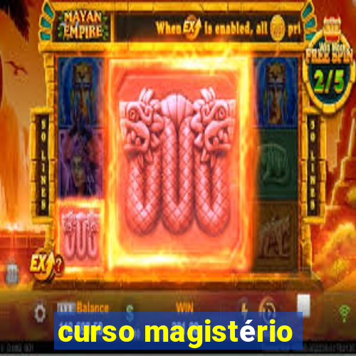 curso magistério