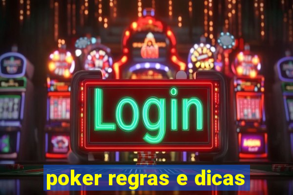 poker regras e dicas