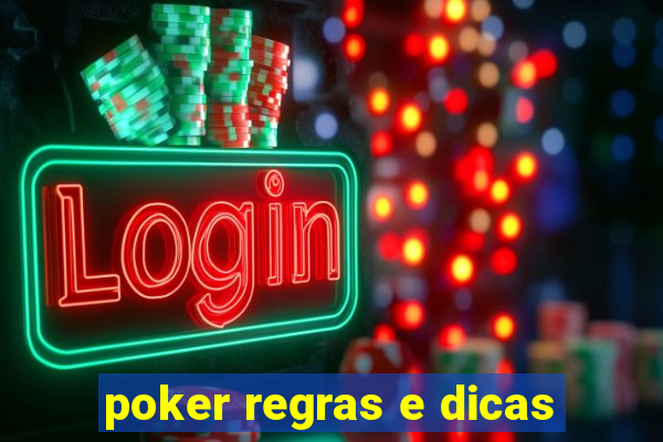 poker regras e dicas