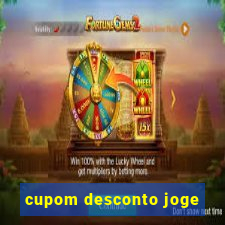 cupom desconto joge