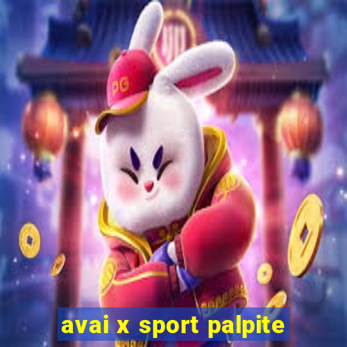 avai x sport palpite