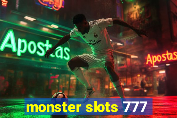 monster slots 777