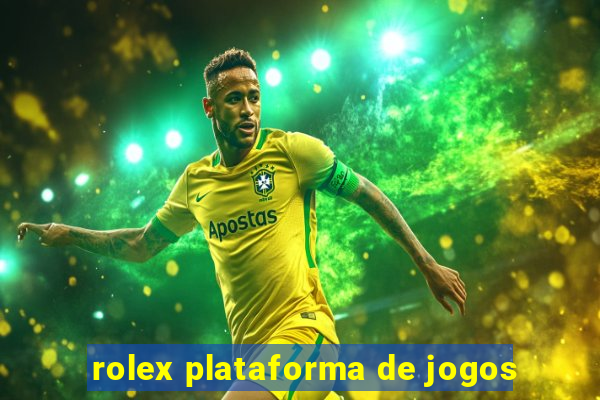 rolex plataforma de jogos