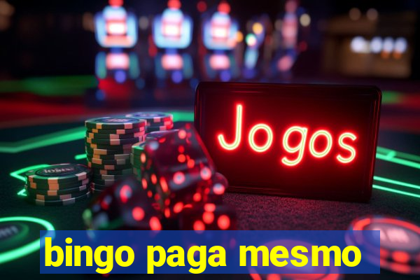 bingo paga mesmo