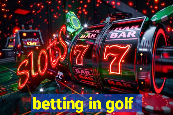 betting in golf