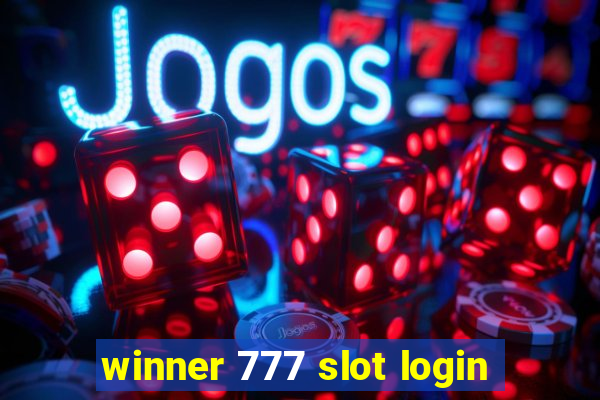 winner 777 slot login