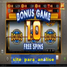 site para análise de jogos