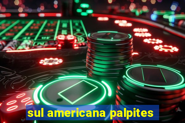 sul americana palpites