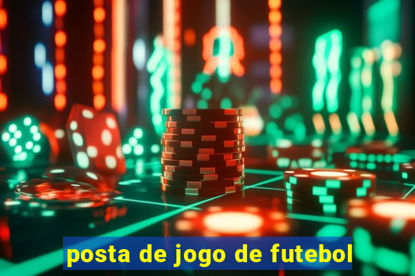 posta de jogo de futebol