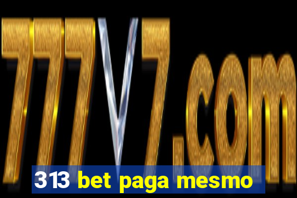 313 bet paga mesmo