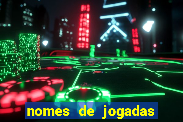 nomes de jogadas de poker