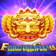 casino biggest win