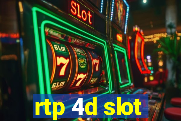 rtp 4d slot