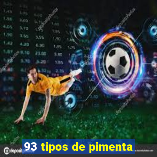 93 tipos de pimenta