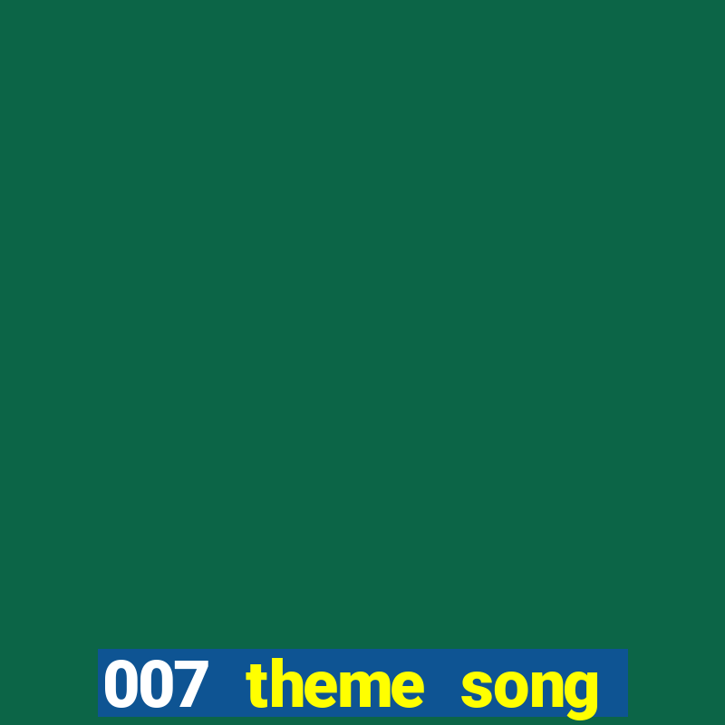 007 theme song casino royale