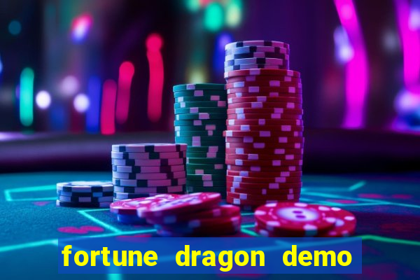 fortune dragon demo pg soft