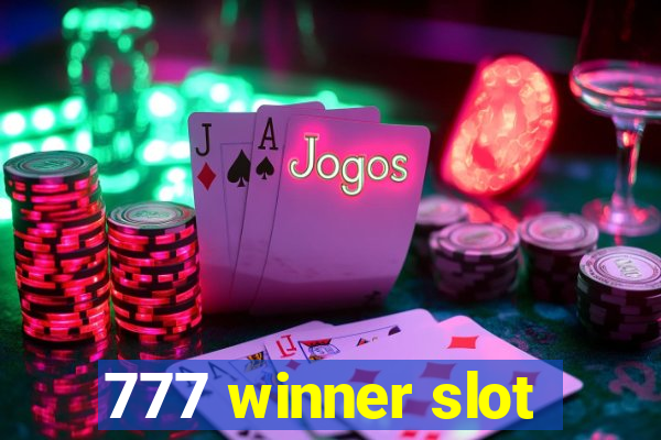 777 winner slot