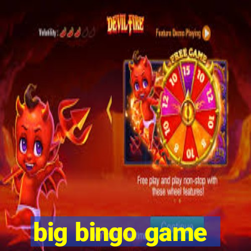 big bingo game