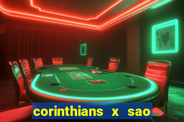 corinthians x sao paulo palpite