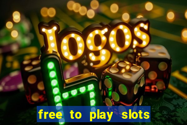 free to play slots online no download