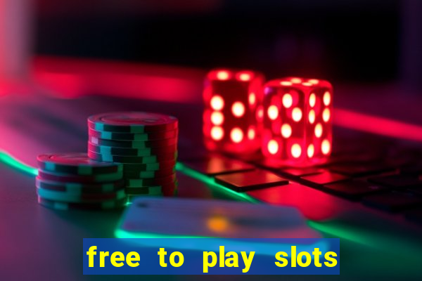 free to play slots online no download