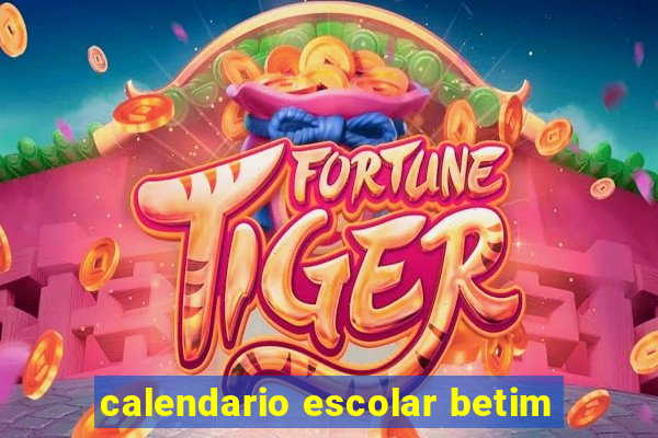 calendario escolar betim