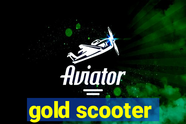 gold scooter