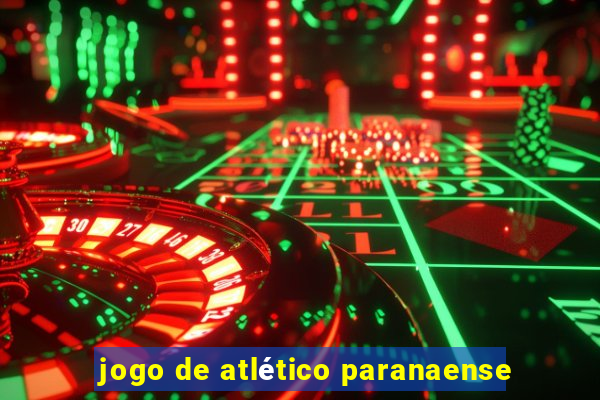 jogo de atlético paranaense