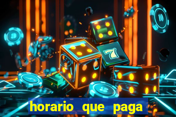 horario que paga fortune tiger