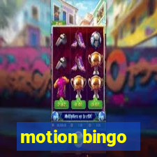 motion bingo