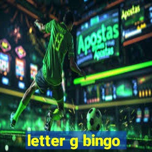 letter g bingo