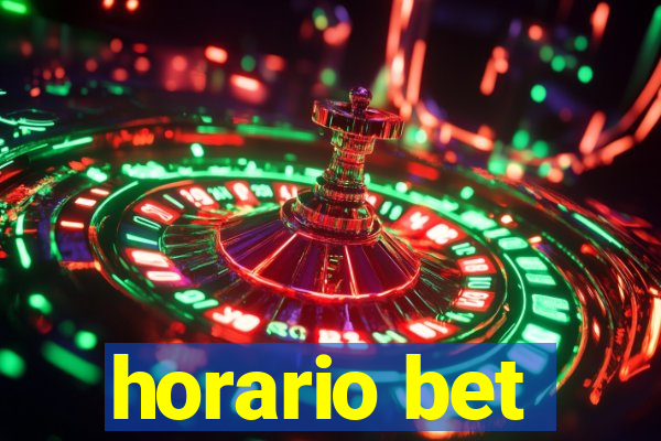 horario bet