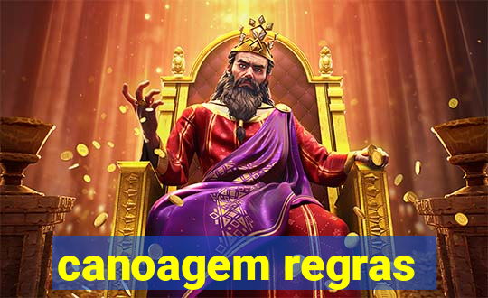 canoagem regras