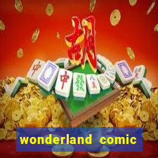 wonderland comic studio alphabet