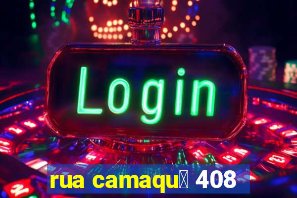 rua camaqu茫 408