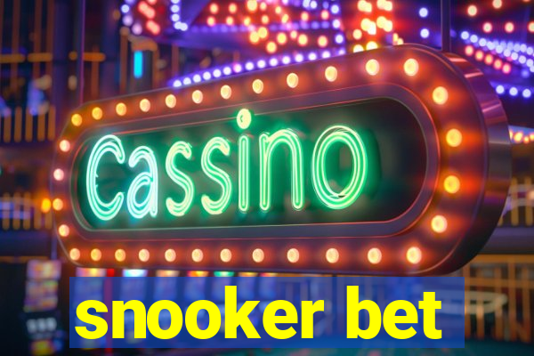 snooker bet