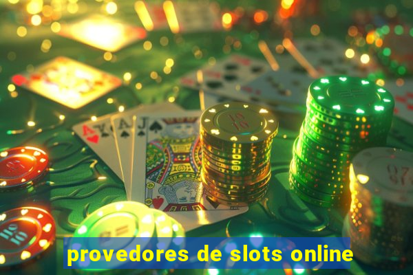 provedores de slots online