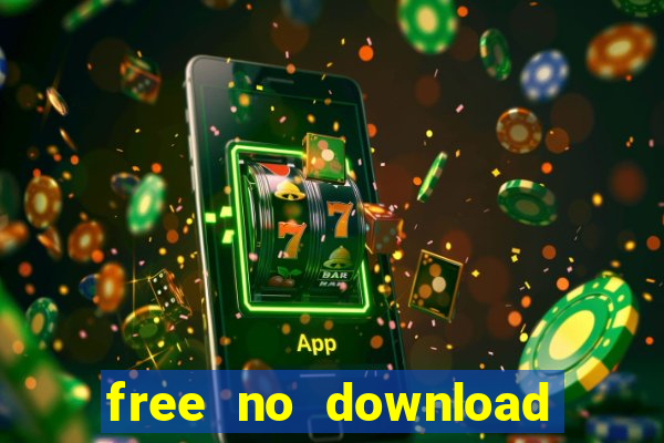 free no download slots games