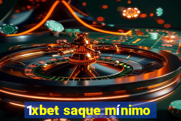 1xbet saque mínimo