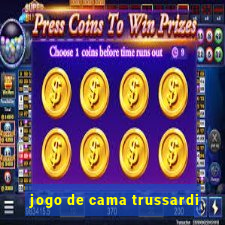 jogo de cama trussardi