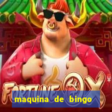 maquina de bingo show ball