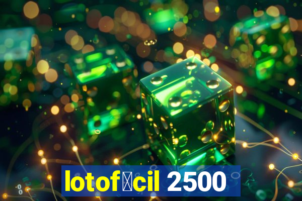 lotof谩cil 2500