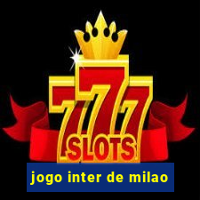 jogo inter de milao