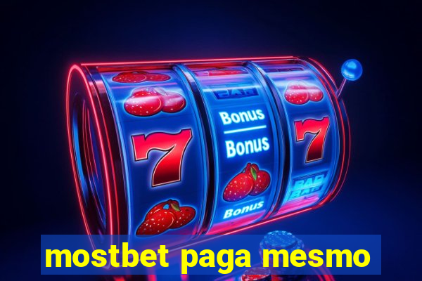 mostbet paga mesmo