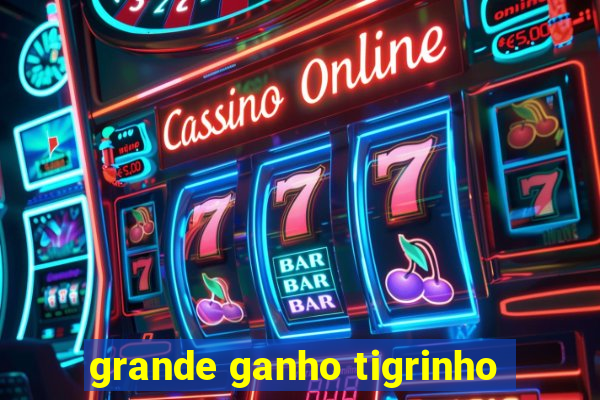 grande ganho tigrinho